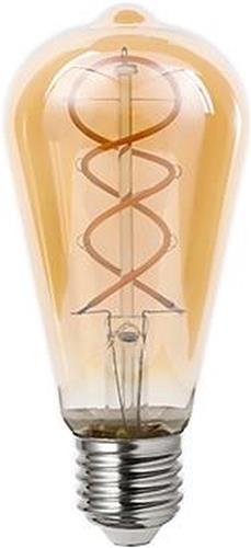 E27 filament lamp - Dimbaar - Extra warm wit - 250 Lumen - 4W - ST64