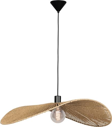 EGLO Siruela Hanglamp - E27 - 80 cm - Bruin/Zwart - Papier