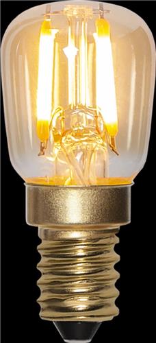Kogellamp - E14 - 0.5W - Super Warm Wit <2200K - Filament - Amber