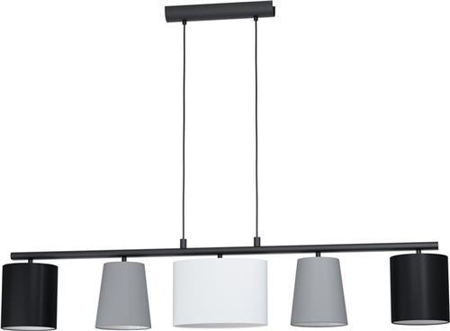 EGLO Almeida 1 Hanglamp - E14 - 120 cm - Zwart