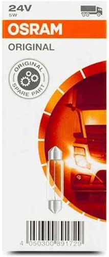 Car Bulb OS6424 Osram OS6424 C5W 24v 5W (10 pcs)