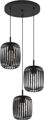 EGLO Romazzina Hanglamp - E27 - Ø 46 cm - Zwart