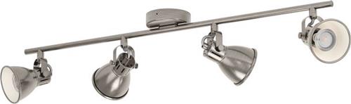 EGLO Seras Spot - GU10 - 77 cm - Nikkel/Crème