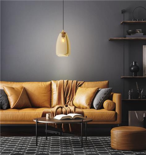 EGLO Alobrase Hanglamp - E27 - 20 cm - Koper