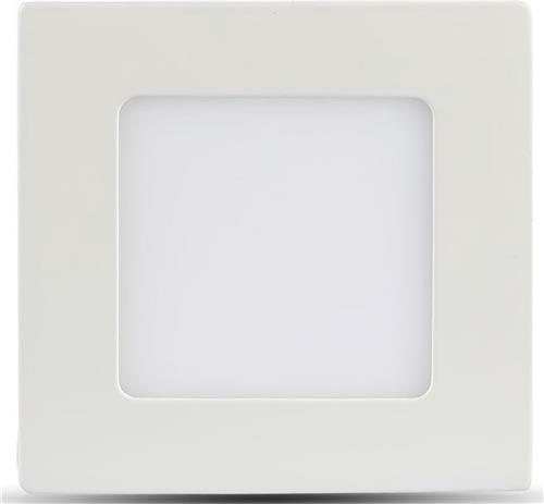 LED Downlight Slim - Viron Dunson - Inbouw Vierkant 24W - Warm Wit 3000K - Mat Wit - Aluminium - 300mm - SAMSUNG LEDs
