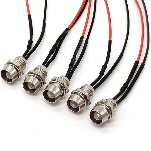 Mini LED spotverlichting - Warm wit - 10mm - 12/24V