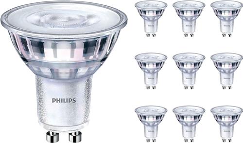 Voordeelpak 10x Philips Corepro LEDspot GU10 PAR16 4W 345lm 36D - 830 Warm Wit | Vervangt 50W.