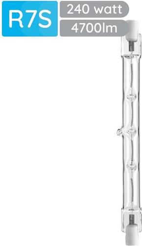 Modee Halogeenlamp R7s - 240W 2700K 4700 LM 230V - Staaflamp - 118mm - Warm Wit - Per stuk