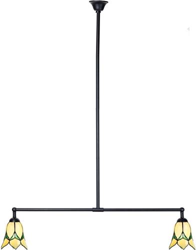 Art Deco Trade - Tiffany T-lamp 2 lichts Lovely Flower Yellow