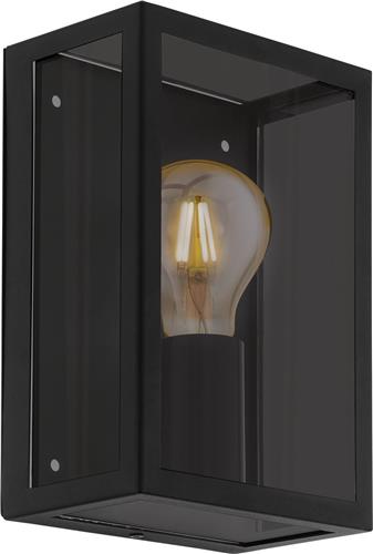 Led wandlamp almonte smoke zwart/smoke