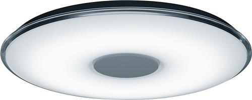 LED Plafondlamp - Trion Tako - 45W - Aanpasbare Kleur - Dimbaar - Afstandsbediening - Rond - Mat Wit