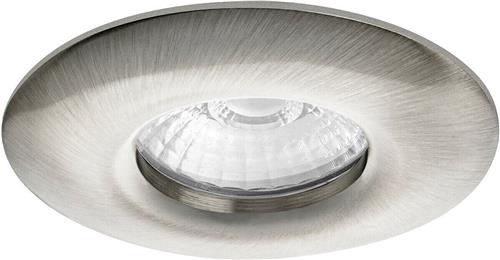 LED IP65 Badkamerspot Melker -Rond RVS Look -Extra Warm Wit -Dimbaar -3W -Philips LED