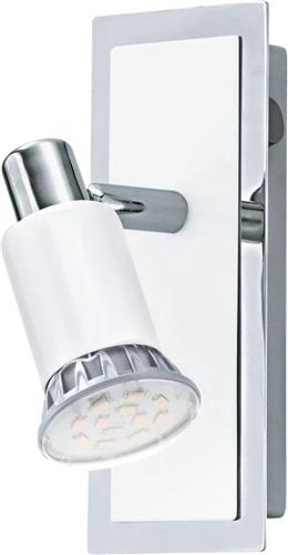 EGLO Eridan - Spot - 1 Lichts - Chroom, Glanzend Wit