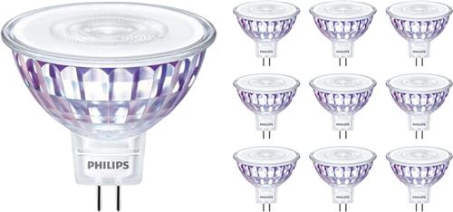Voordeelpak 10x Philips LEDspot VLE GU5.3 MR16 5.8W 12V 930 60D (MASTER) | Warm Wit - Dimbaar - Vervangt 35W