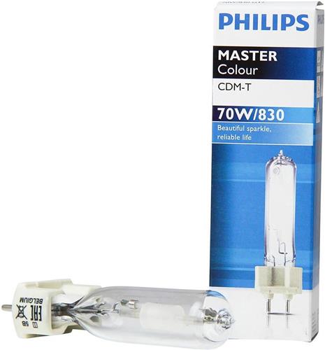 Philips MASTERColour G12 CDM-T 70W - 830 Warm Wit