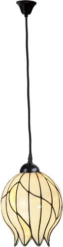 Art Deco Trade - Tiffany Hanglamp Nature Open aan Katoensnoer