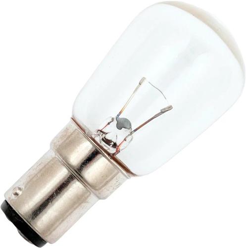 Schiefer BA15d Buis Gloeilamp | 10W 2700K 90lm 12V/15V | Dimbaar