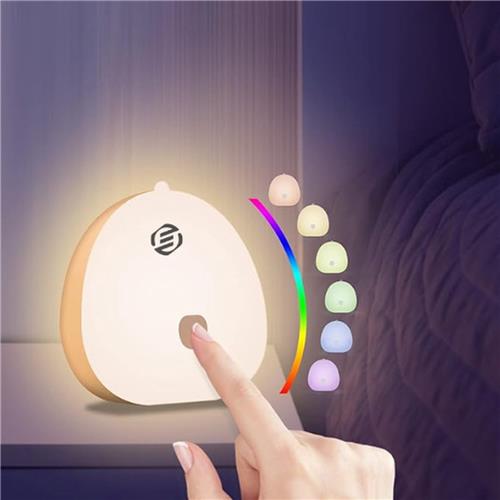 Equivera Nachtlampje Baby - Kinder Nachtlampje - Bedlampje - Slaaphulp Kinderen - Babykamer lampje - Kinderkamer Lampje