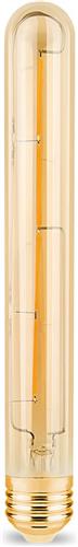 LED Lamp E27 Buis Filament - Brinton - Amber 6W 540lm - 822 Zeer Warm Wit 2200K - T30 - Dimbaar | Vervangt 45W