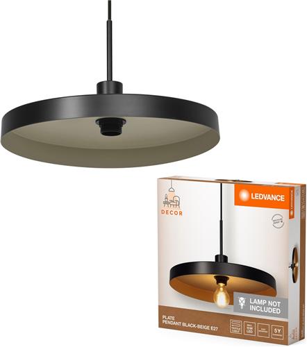 LEDVANCE Decor Plate Pendant E27 Beige