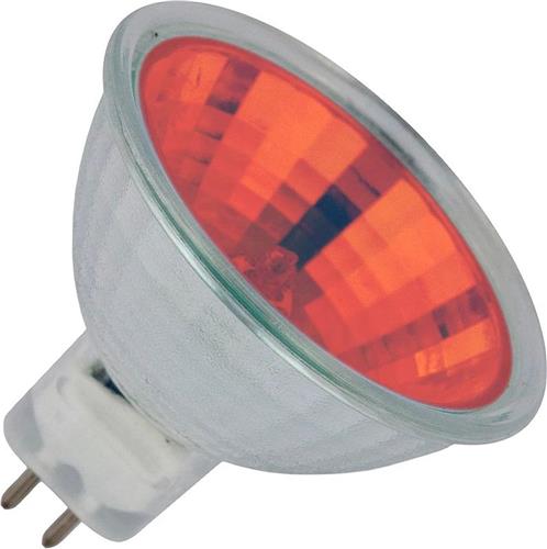Schiefer GU5,3 MR16 Halogeen Spot | 35W 12V Rood 36° Ø50mm | Dimbaar