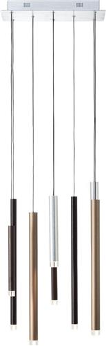 Brilliant CEMBALO - Hanglamp - Bruin