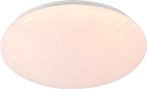 QAZQA iene - Moderne LED Plafondlamp - 1 lichts - Ø 33 cm - Wit - Woonkamer | Slaapkamer | Keuken