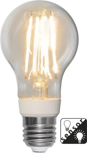 Standaard bol - E27 - 8W - Extra Warm Wit - 2700K - Filament - Helder