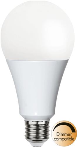 Standaard bol - E27 - 19W - Koel Wit - 4000K - Dimbaar - Opaal