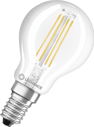 Ledvance Classic LED E14 Peer Filament Helder 4.8W 470lm - 827 Zeer Warm Wit | Dimbaar - Vervangt 40W