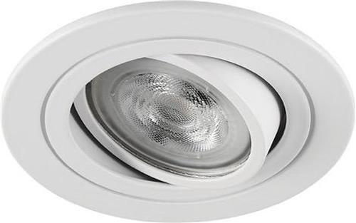 LED inbouwspot Gijs -Rond Wit -Extra Warm Wit -Dimbaar -3W -Philips LED