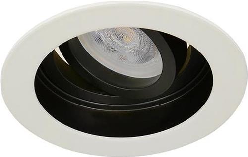 LED inbouwspot Pablo -Verdiept Wit -Warm Wit -Dimbaar -3W -Philips LED