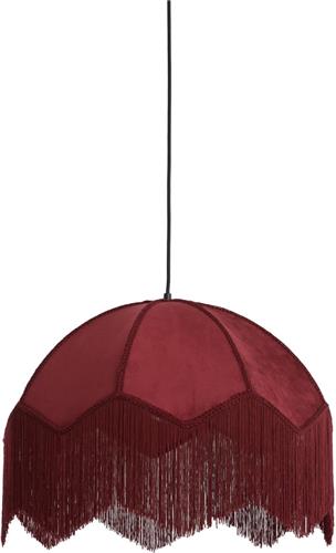 Light & Living Hanglamp Malacia - Donkerrood - Ø60cm - Modern - Hanglampen Eetkamer, Slaapkamer, Woonkamer