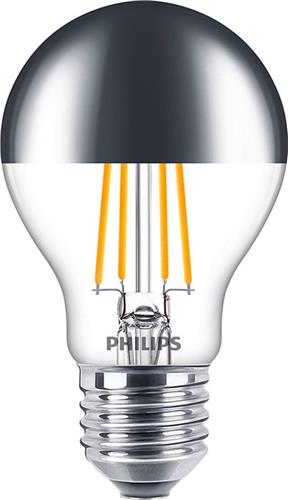 Philips MASTER Value LEDbulb E27 Peer Spiegel 7.2W 650lm  827 Zeer Warm Wit | Beste Kleurweergave - Dimbaar - Vervangt 60W