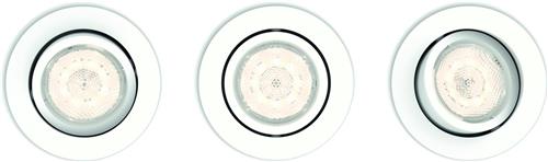 Philips Casement - Inbouwspot - 3 Lichtpunten - wit - 3 x 500lm