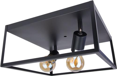 LEDUXA PLAFONDLAMP | Mat Zwart | 8W