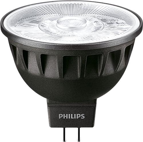 Philips Master LED GU5.3 Spot - Dimbaar - ExpertColor - 7W vervangt 43W - Wit licht - Zwart