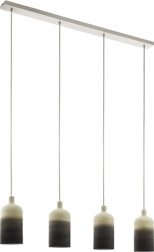 EGLO Azbarren - Hanglamp - E27 - 119,5 cm - Beige