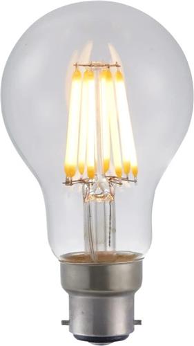 SPL LED filament Classic - 6,5W / DIMBAAR Fitting Ba22d Lichtkleur 2700K