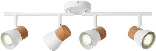 Brilliant MOKA - Plafondlamp - Wit