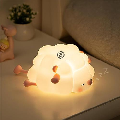 Equivera Nachtlampje Baby - Kinder Nachtlampje - Bedlampje - Slaaphulp Kinderen - Babykamer lampje - Kinderkamer Lampje