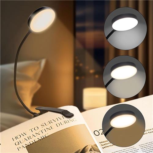 Solacis Leeslampje voor in bed - Leeslampje voor boek - Leeslampje slaapkamer - Kind - Volwassenen - Must have voor in uw kamer!