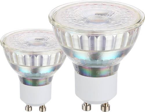 EGLO LED Lamp - GU10 - Ø 5 cm - Helder - 3000K - Set van 2 stuks