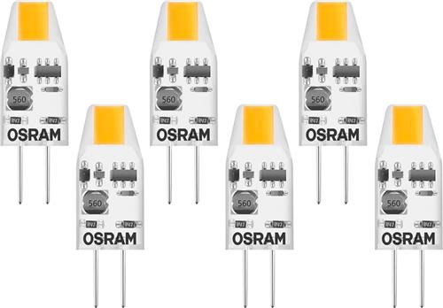 Osram G4 LED Lamp - 1W - Warm Wit - Vervangt 10W - 6-Pack