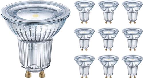 Voordeelpak 10x Ledvance Performance LED Spot Reflector GU10 PAR16 6.9W 620lm 120D - 840 Koel Wit | Vervangt 49W
