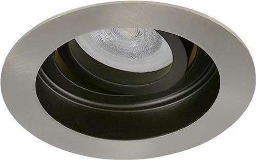 Dimtone inbouwspot Xoan -Verdiept RVS Look -Philips Warm Glow -Dimbaar -4.9W -Philips LED