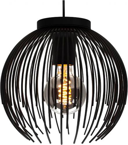 EGLO Venezuela-A Hanglamp - E27 - Ø 23,5 cm - Zwart