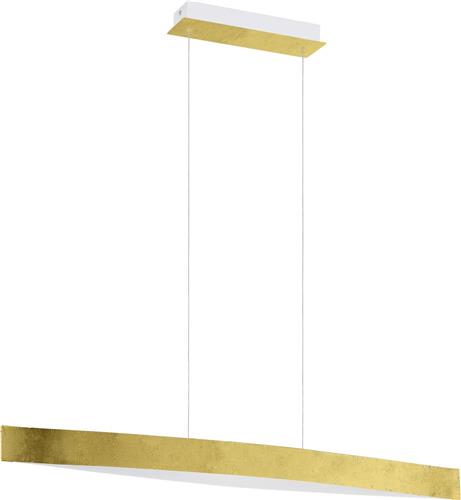 EGLO Fornes - Hanglamp - LED - Goud, Wit