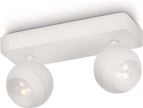 Philips myLiving Universa - Spotlamp - 2 spots - LED - Wit
