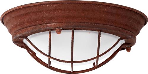 Brilliant TYPHOON - Plafondlamp - Roestkleurig;Zwart
